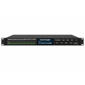 Цифровой аудиорегистратор MDL2-16N-19"1U RACK-500-1024