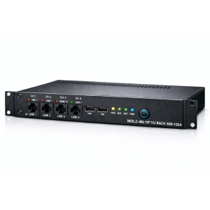 Цифровой аудиорегистратор MDL2-4N-19"1U RACK-500-1024