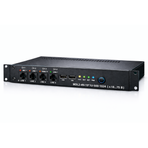Цифровой аудиорегистратор MDL2-4N-19"1U-500-1024 (доп. питание)