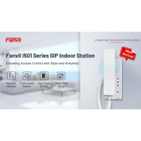 Fanvil представляет серию i501 Indoor Station: новый уровень интеллектуального контроля доступа, сочетающий стиль и простоту