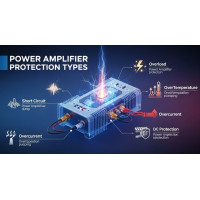 5 типов защиты усилителя мощности: защита от перегрузки и короткого замыкания