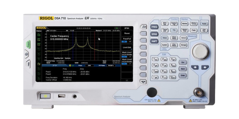 Анализатор спектра Rigol DSA710