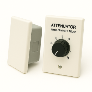 Аттенюаторы с реле приоритета