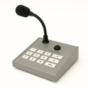 Пейджинговые станции / микрофоны с селектором зон