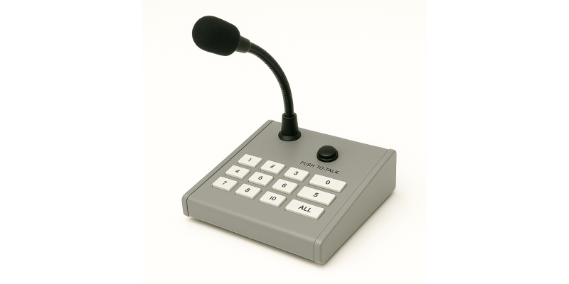 Пейджинговые станции / микрофоны с селектором зон