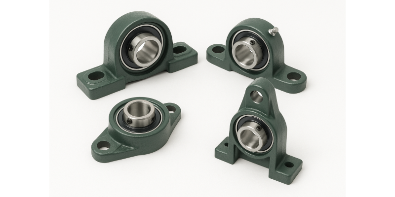 Подшипники в корпусах