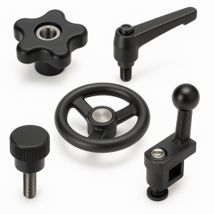 Ручки / маховики / штурвалы / зажимы