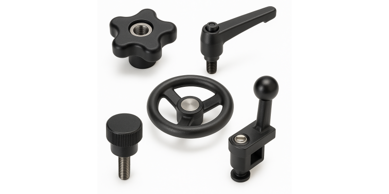 Ручки / маховики / штурвалы / зажимы